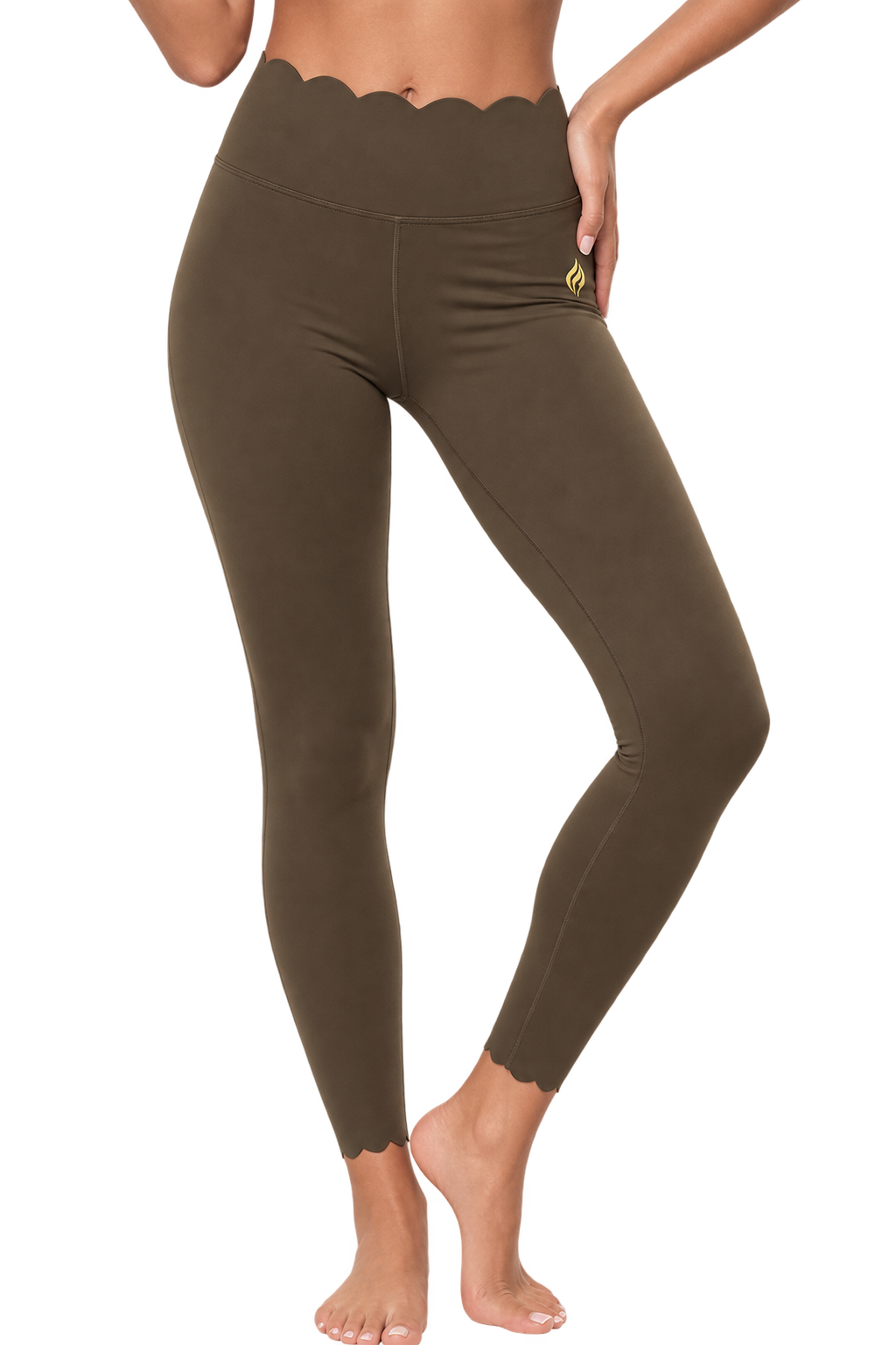 Sculpt Leggings — Olive Green